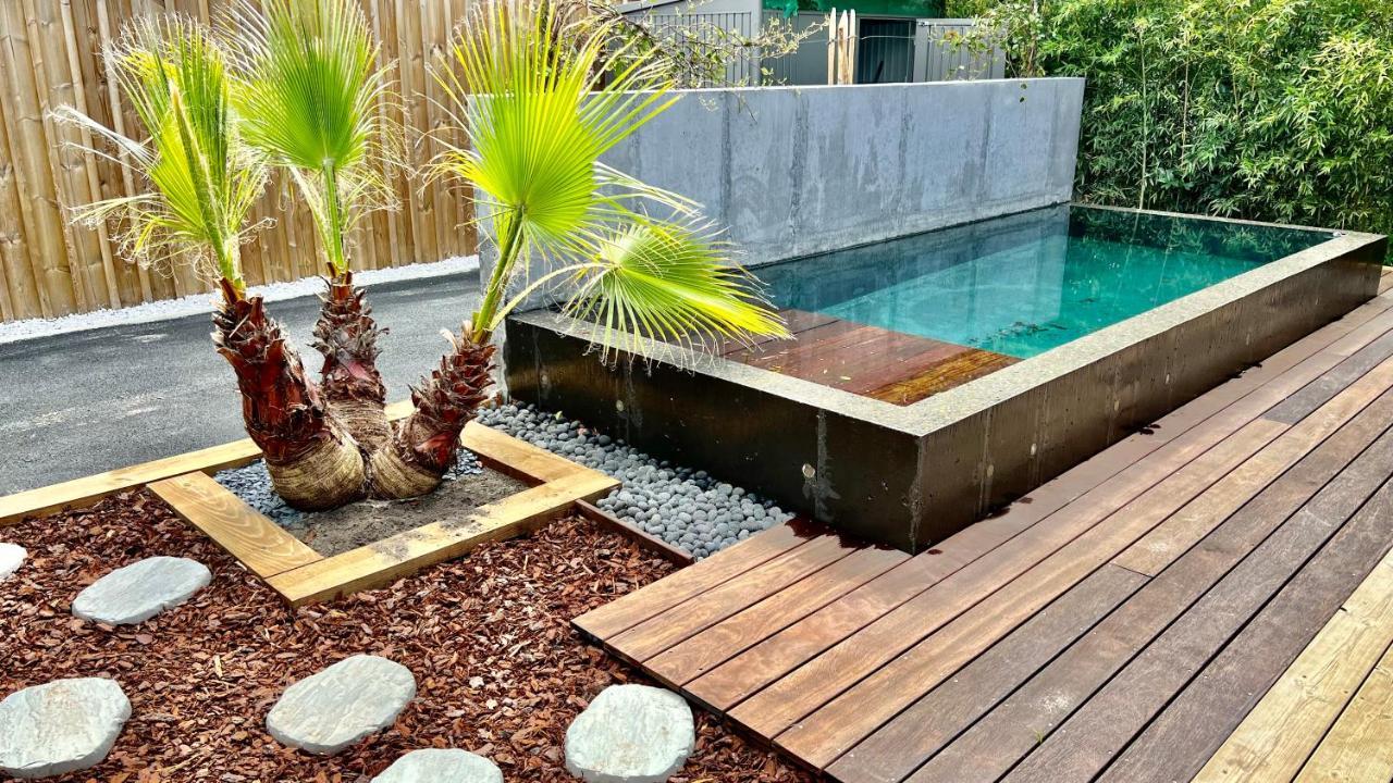 La Villa Canopee - Piscine Chauffee-Fibre-Clim-Jacuzzi Gujan-Mestras Zewnętrze zdjęcie