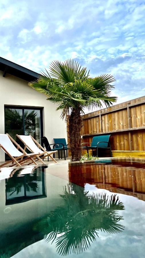 La Villa Canopee - Piscine Chauffee-Fibre-Clim-Jacuzzi Gujan-Mestras Zewnętrze zdjęcie