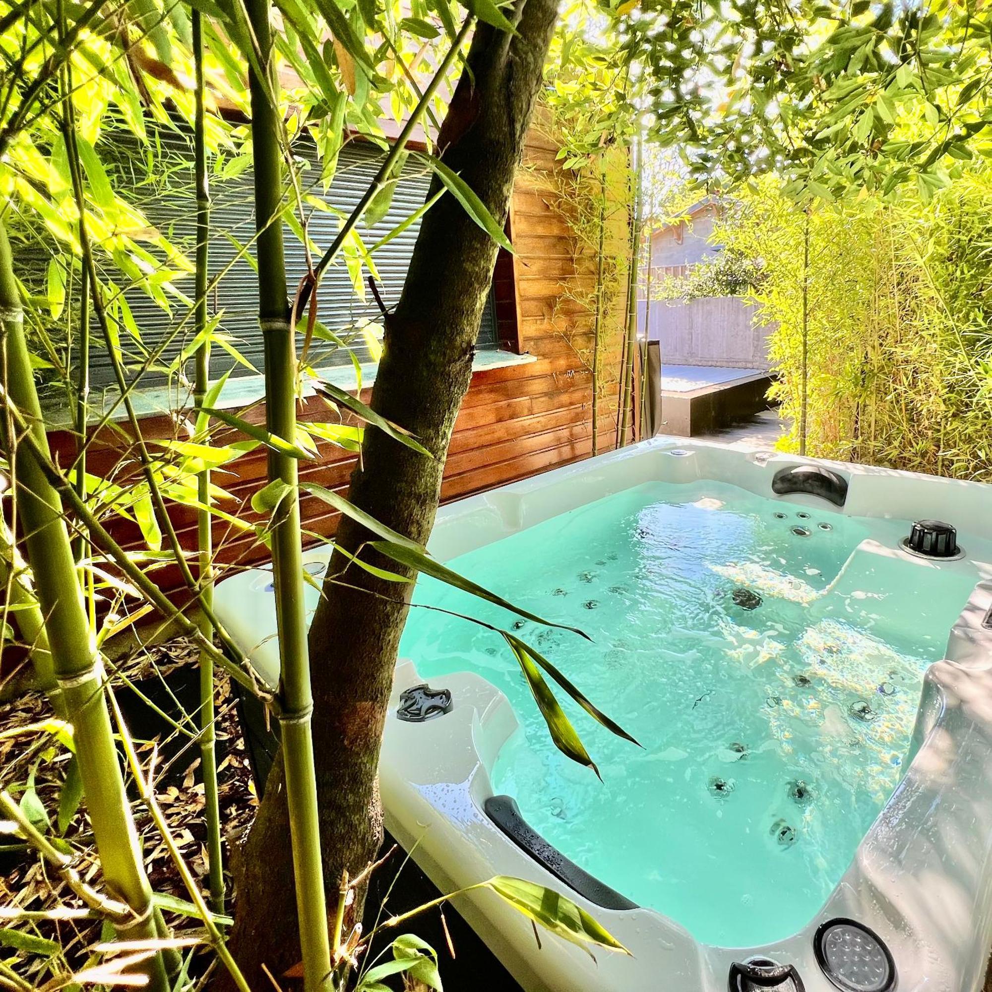 La Villa Canopee - Piscine Chauffee-Fibre-Clim-Jacuzzi Gujan-Mestras Zewnętrze zdjęcie