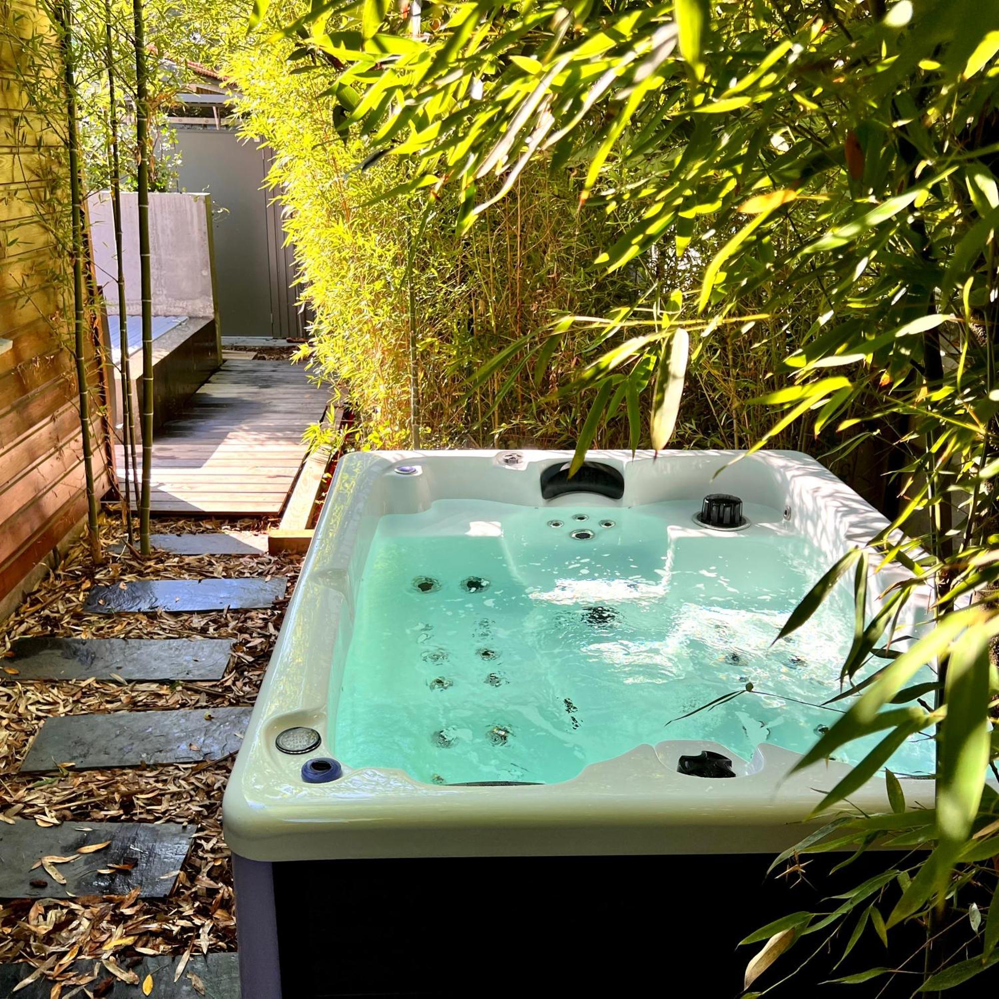 La Villa Canopee - Piscine Chauffee-Fibre-Clim-Jacuzzi Gujan-Mestras Zewnętrze zdjęcie